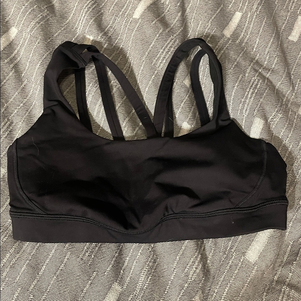 lululemon athletica Black Sports Bra